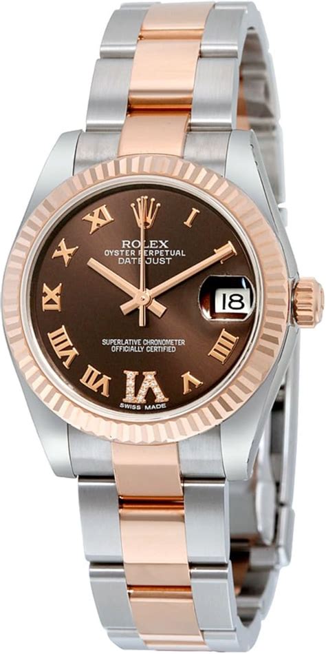 rolex oro rosa donna